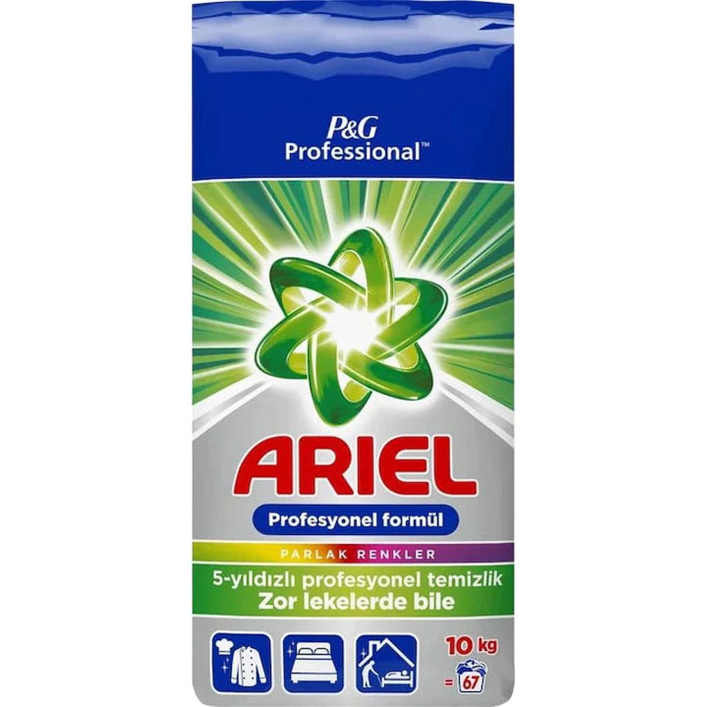 Detergent automat Ariel Professional, 67 spalari, 10Kg